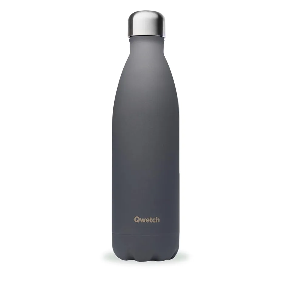 qwetch-originals-granite-gris-bouteille-isotherme-inox-750-ml-24h-froid-12h-chau image 1
