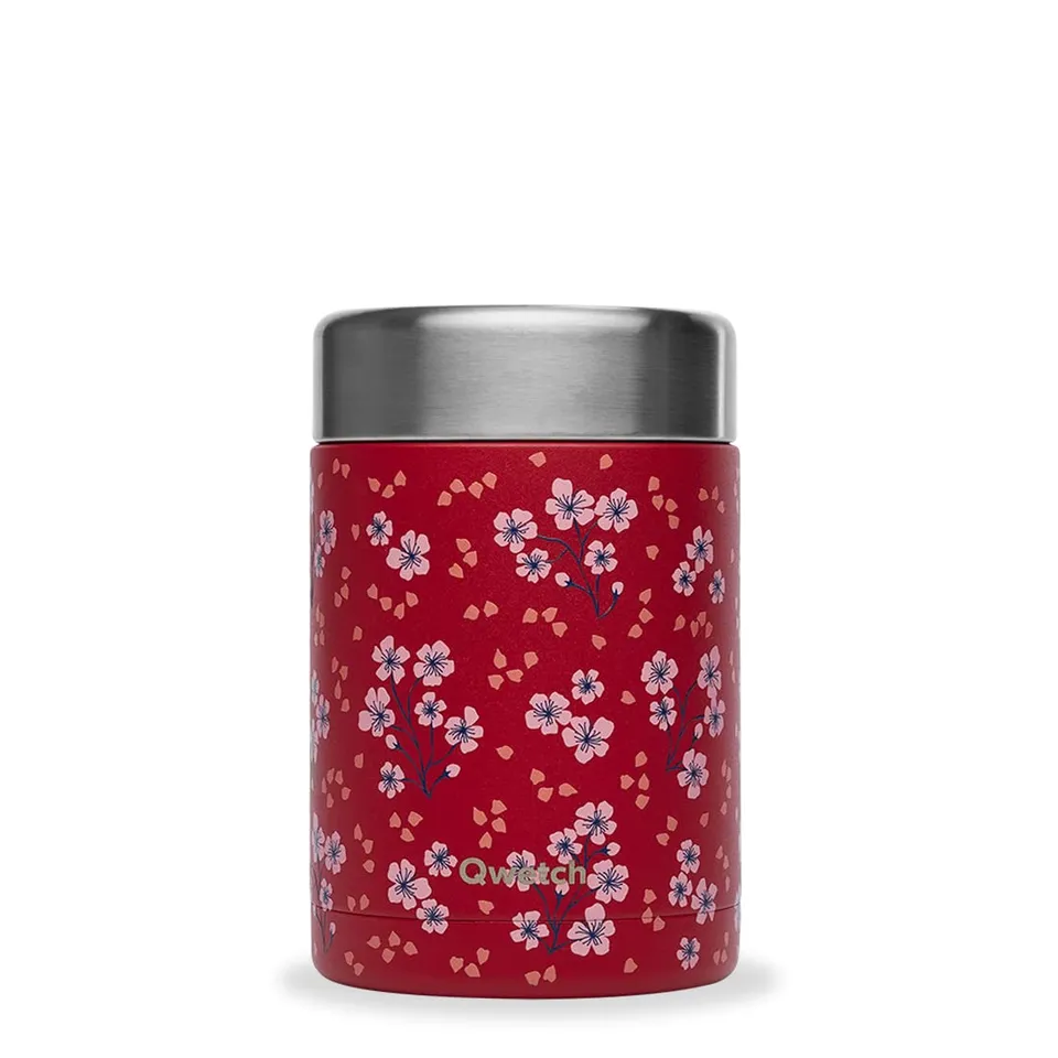 qwetch-bo-te-repas-nomade-isotherme-hanami-rouge-600-ml-bo-te-alimentaire-inox-5 image 1