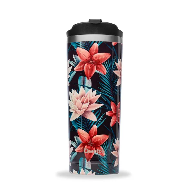 qwetch-travel-mug-fin-inox-470-ml-mug-isotherme-tanche-voiture-6h-chaud-12h-froi image 1