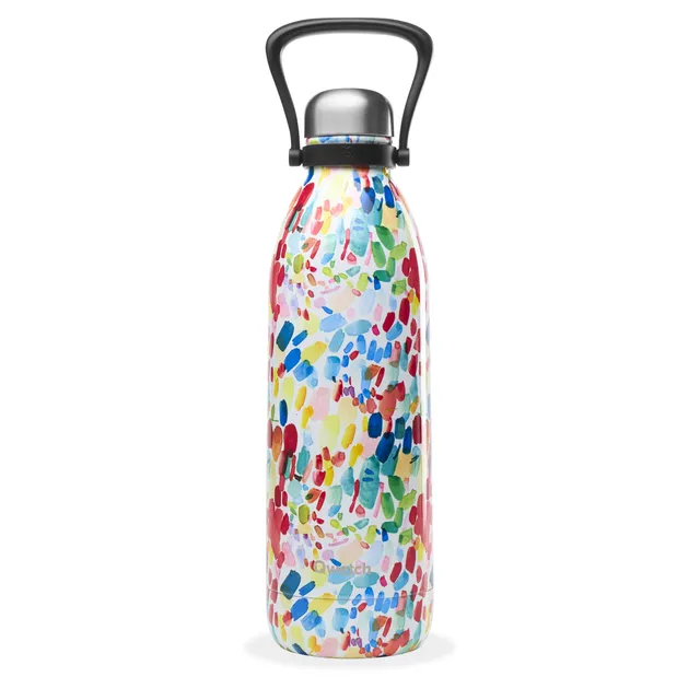 qwetch-grande-bouteille-isotherme-arty-1-5l-thermos-inox-48h-froid-16h-chaud-ave image 1