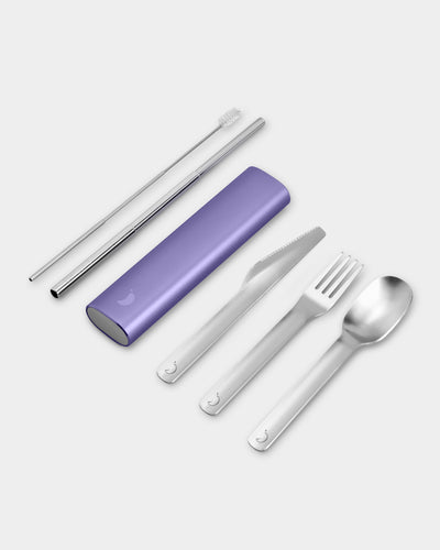 chilly-s-food-essential-pink-lavender-coffret-repas-isotherme-avec-couverts-inox image 3
