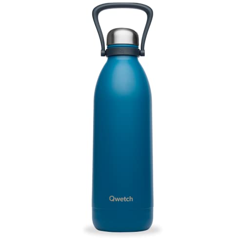 qwetch-bouteille-isotherme-grande-capacit-1-5l-bleu-canard-gourde-inox-sans-bpa- image 8
