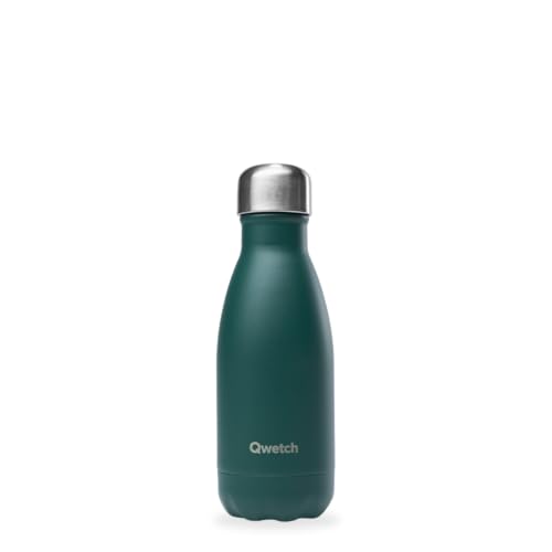 qwetch-bouteille-isotherme-originals-vert-emeraude-260ml-mini-gourde-inox-24h-fr image 7
