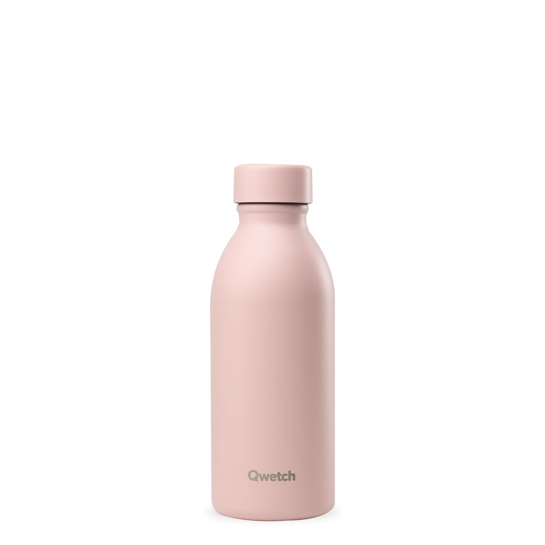 qwetch-icon-pastel-rose-bouteille-isotherme-design-compacte-500-ml-en-inox-recyc image 1