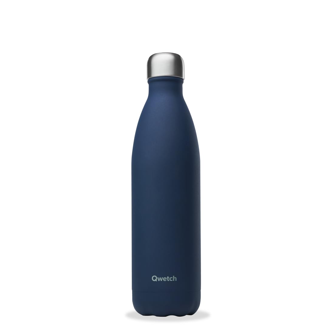 qwetch-bouteille-isotherme-originals-bleu-nuit-750-ml-gourde-inox-24h-froid-12h- image 1
