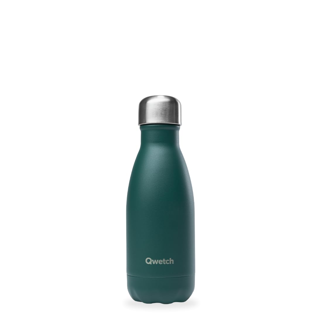 qwetch-bouteille-isotherme-originals-vert-emeraude-260ml-mini-gourde-inox-24h-fr image 1