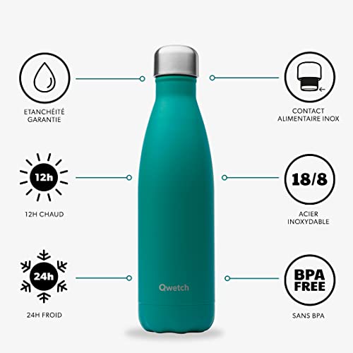 qwetch-bouteille-isotherme-originals-bleu-min-ral-500ml-gourde-inox-tanche-sans- image 8