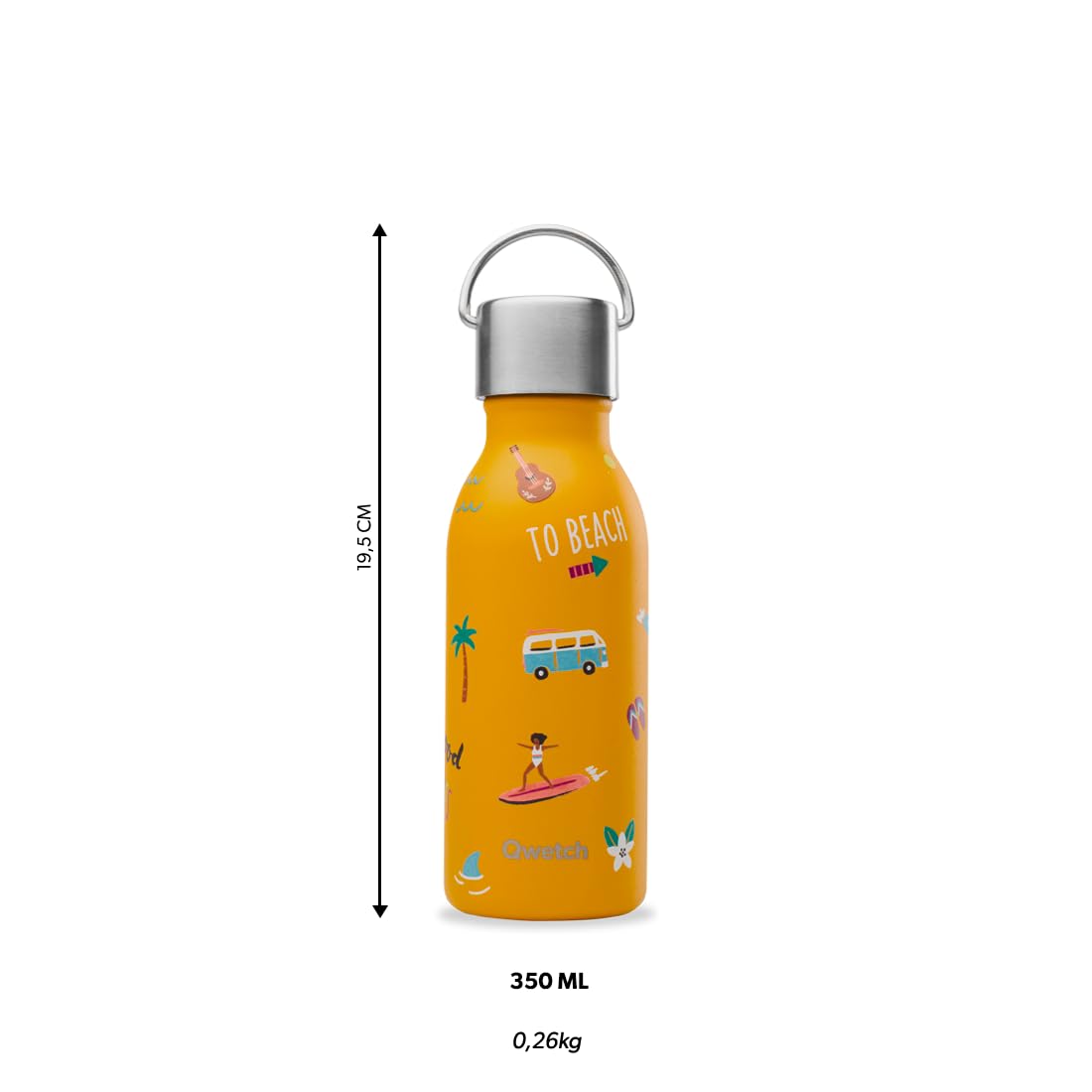 qwetch-kids-yosemite-350-ml-gourde-isotherme-enfant-inox-vert-tilleul-bouchon-pi image 5