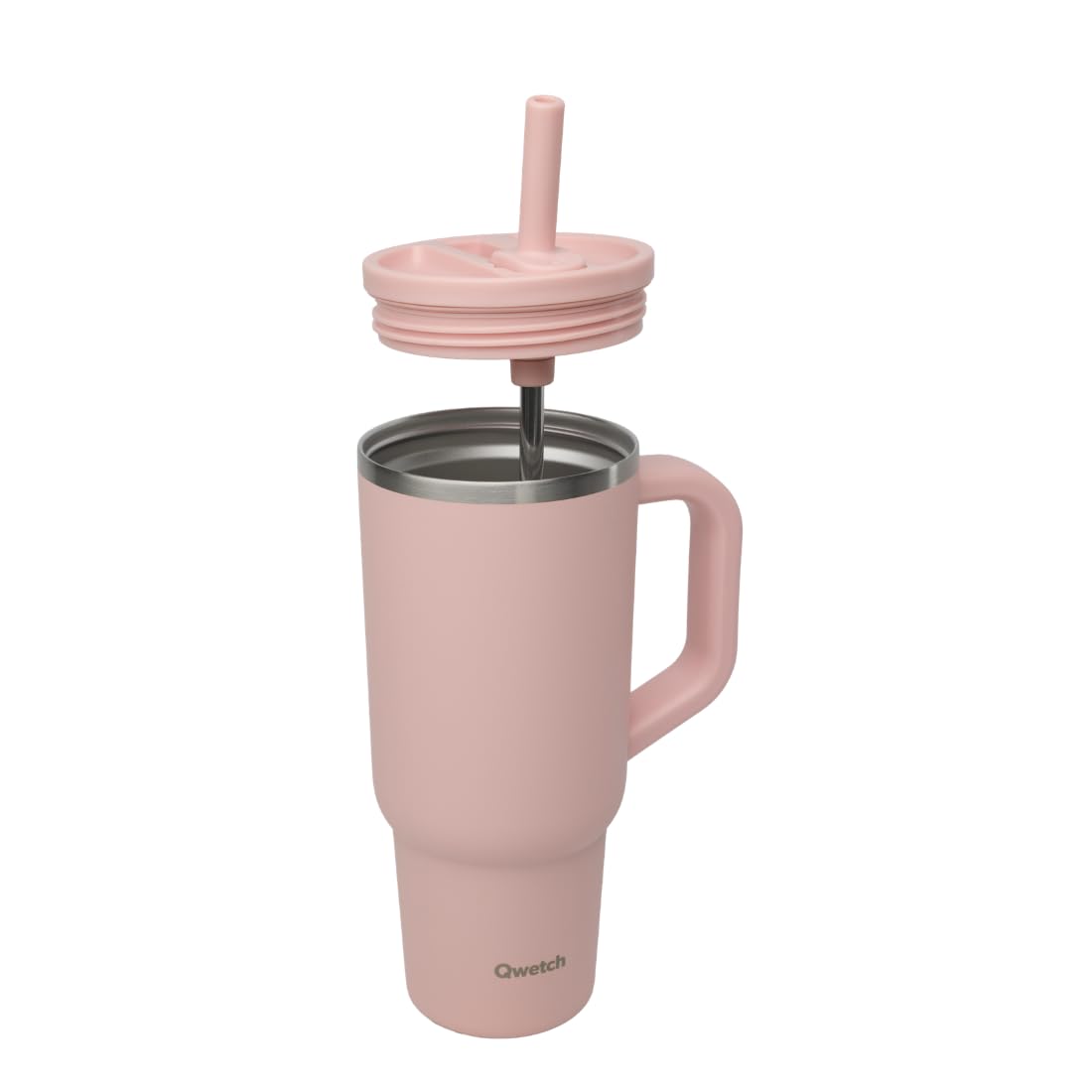 qwetch-travel-cup-isotherme-900-ml-pastel-rose-mug-isotherme-tumbler-inox-recycl image 2