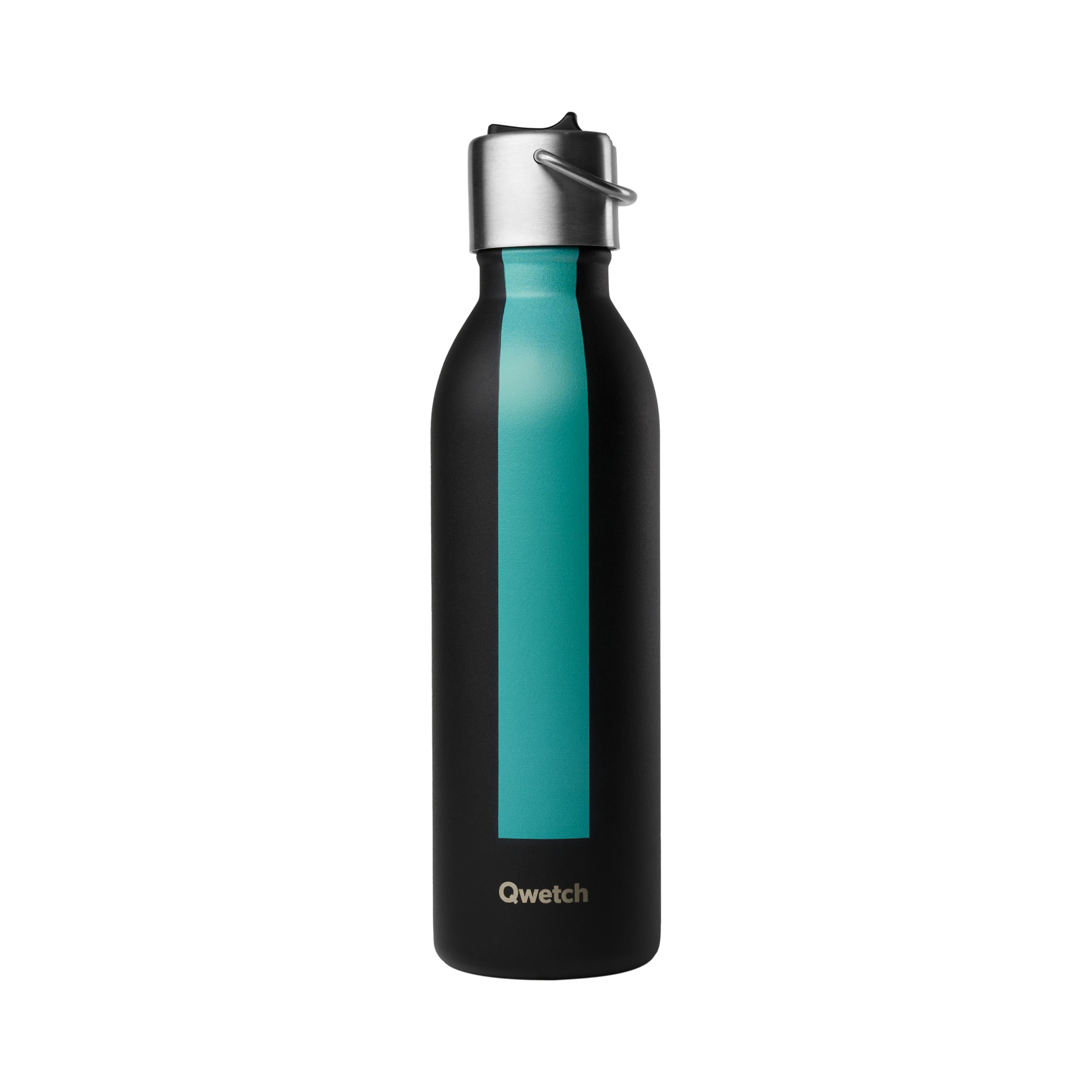 qwetch-bouteille-isotherme-active-bleu-marine-600-ml-gourde-inox-recycl-avec-bou image 8