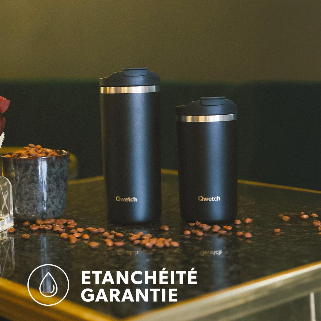 qwetch-travel-mug-isotherme-350-ml-vert-tilleul-mug-de-voyage-inox-304-double-pa image 4