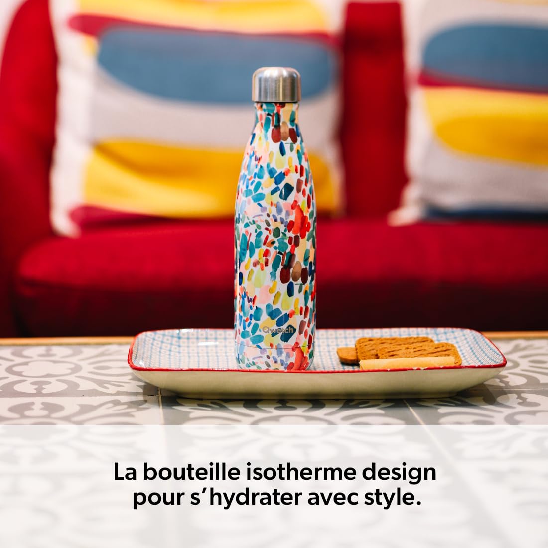 qwetch-bouteille-isotherme-kids-rose-500ml-gourde-inox-tanche-sans-bpa-pour-enfa image 4