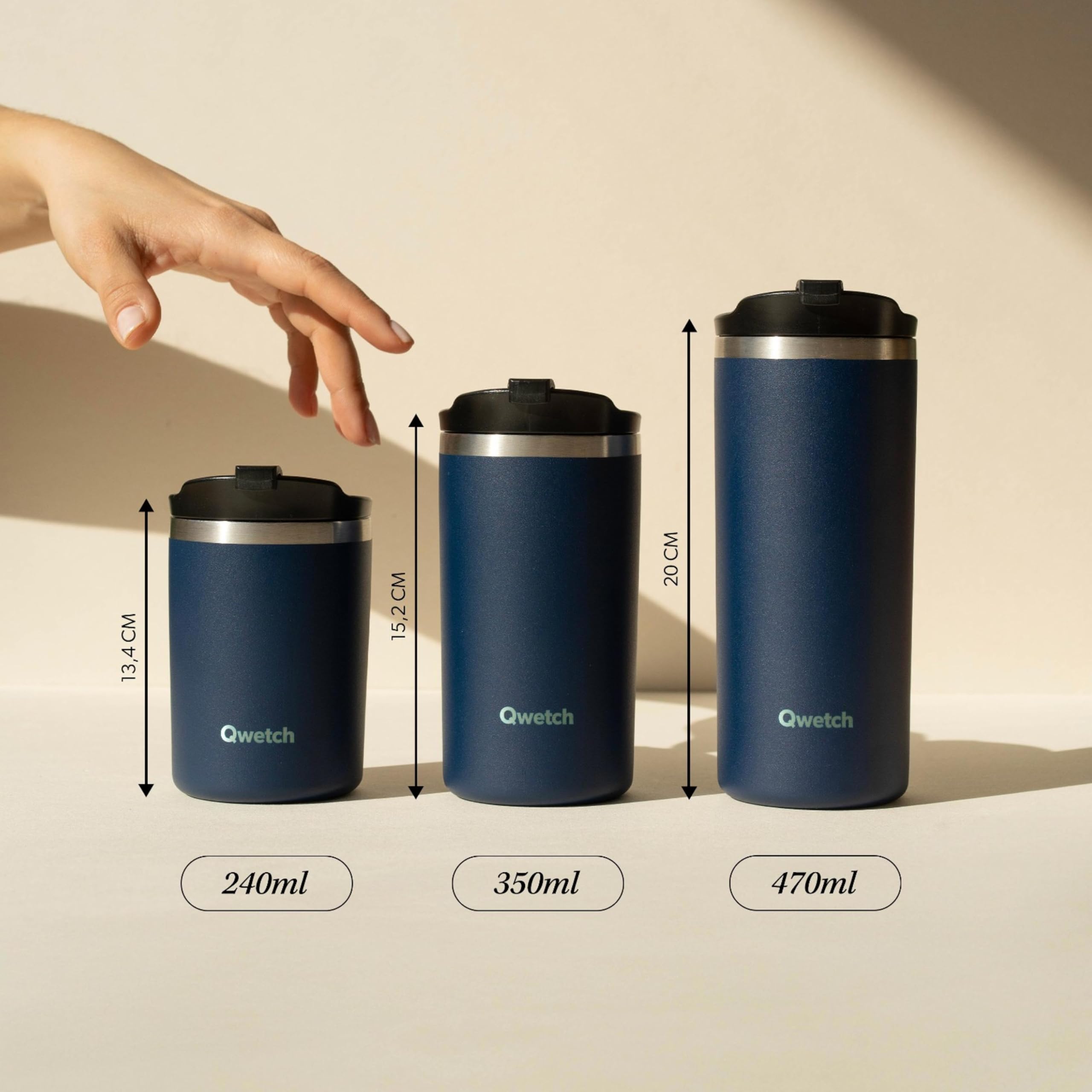 qwetch-travel-mug-isotherme-350-ml-vert-tilleul-mug-de-voyage-inox-304-double-pa image 6