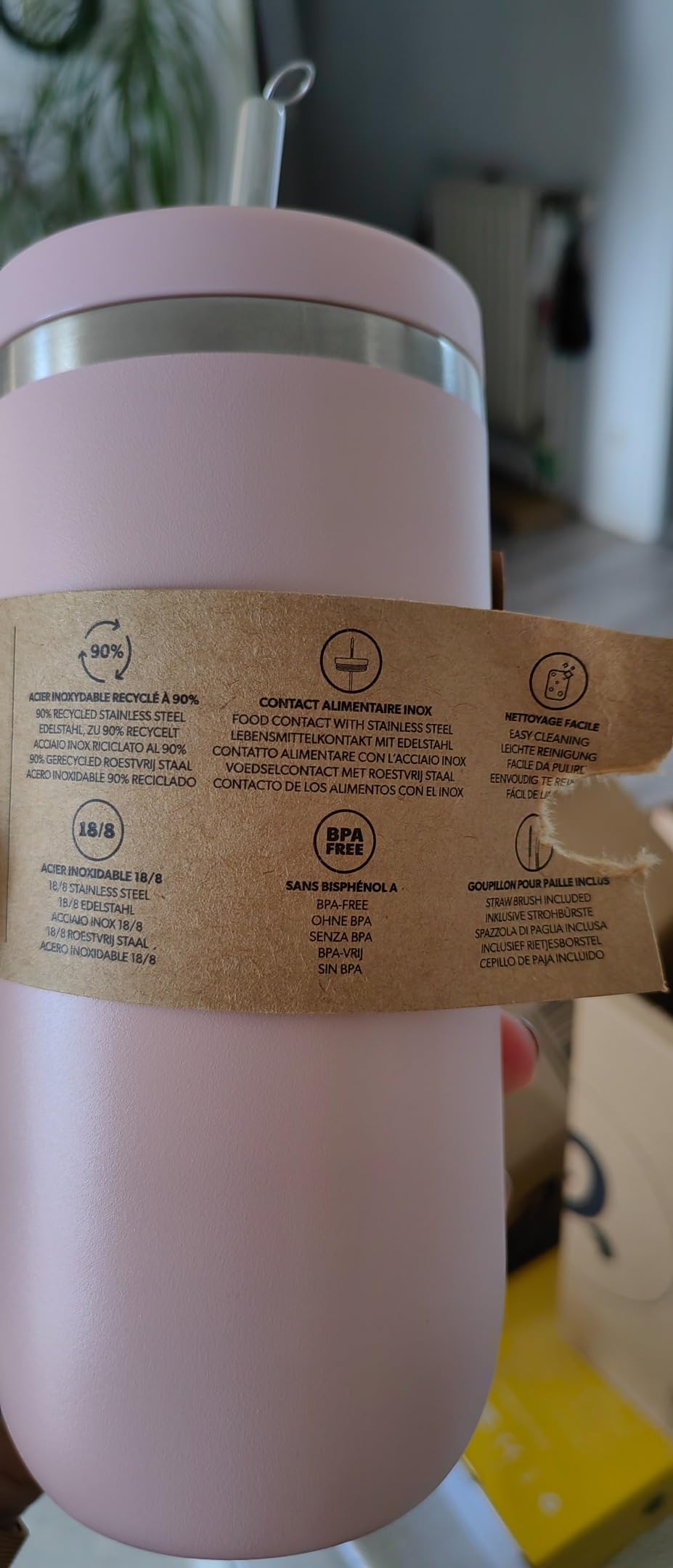 Très satisfaite