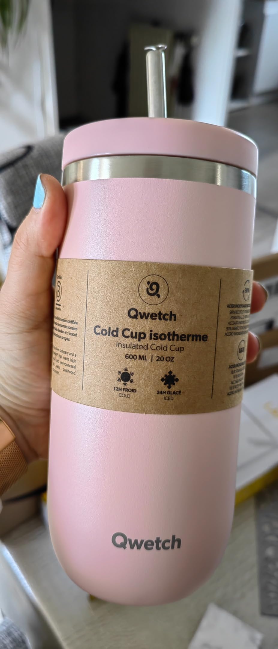 Parfaite pour le café glacé