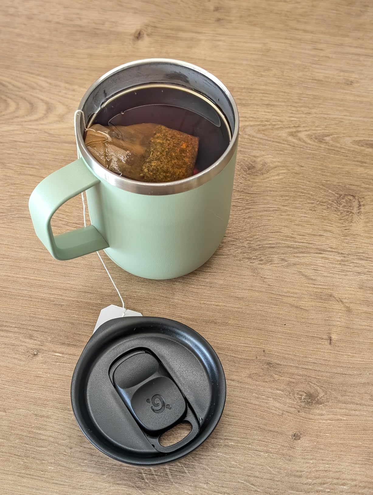 Bon mug, attention non étanche