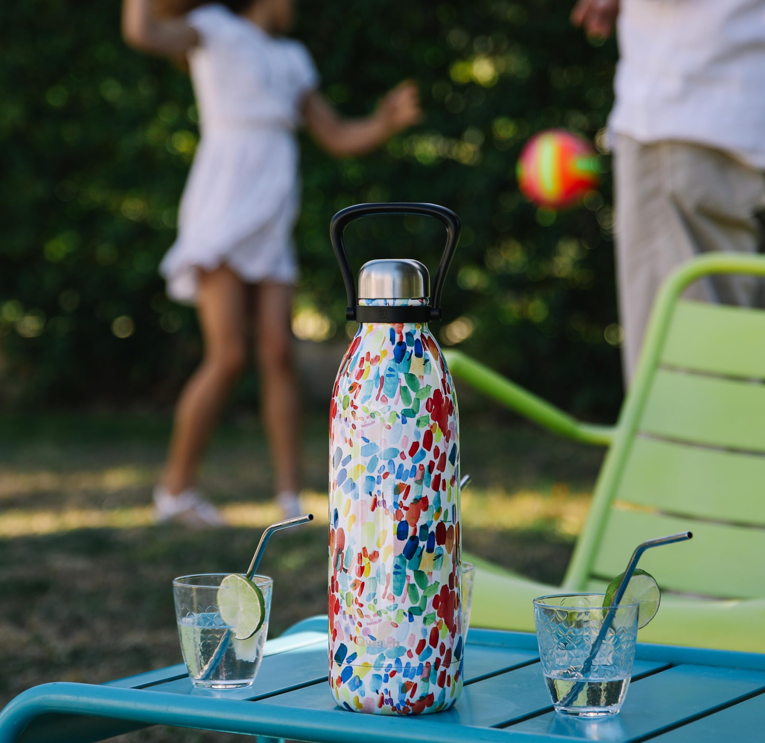 qwetch-grande-bouteille-isotherme-arty-1-5l-thermos-inox-48h-froid-16h-chaud-ave image 3