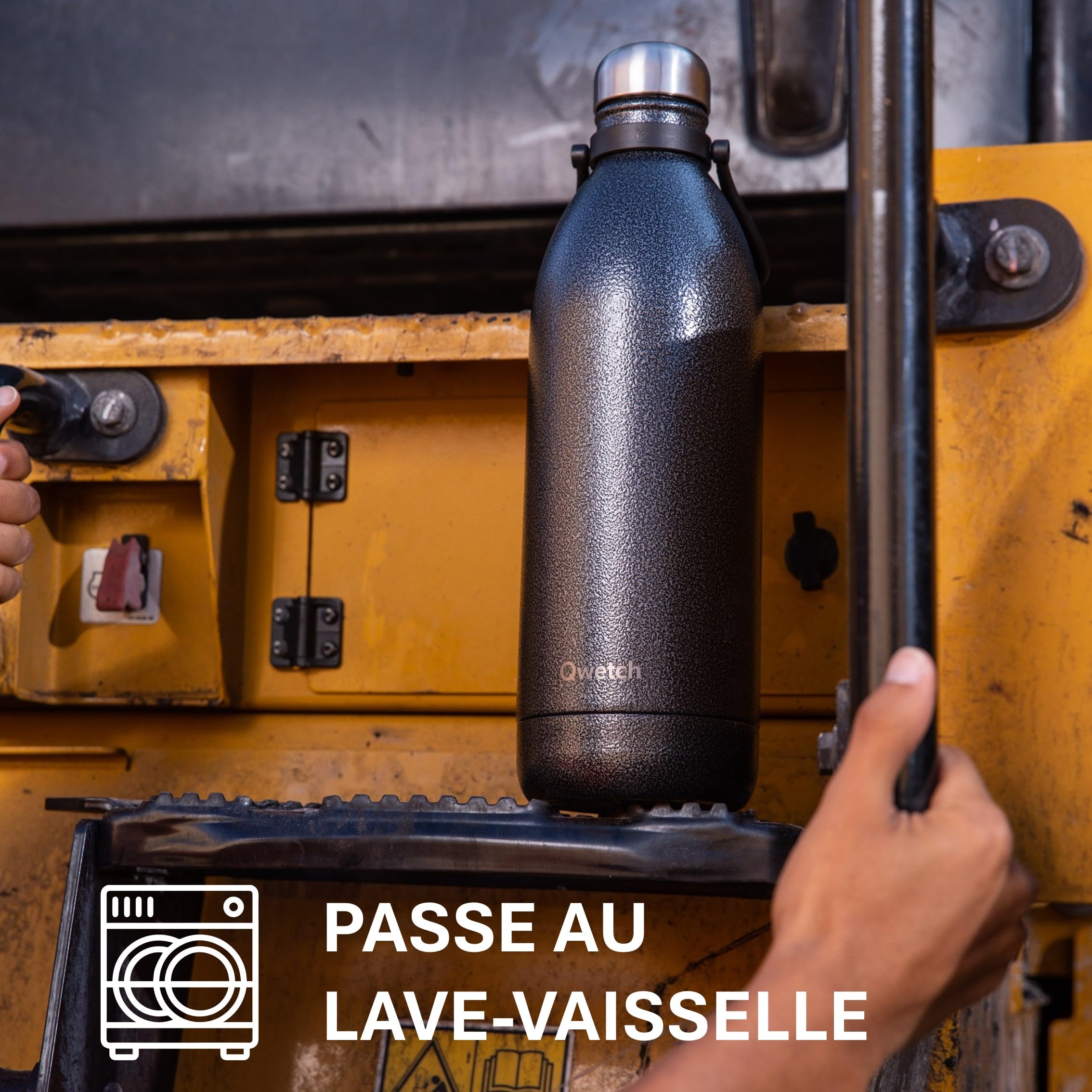 qwetch-titan-roc-2l-noir-bouteille-isotherme-inox-ultra-r-sistante-rev-tement-an image 3