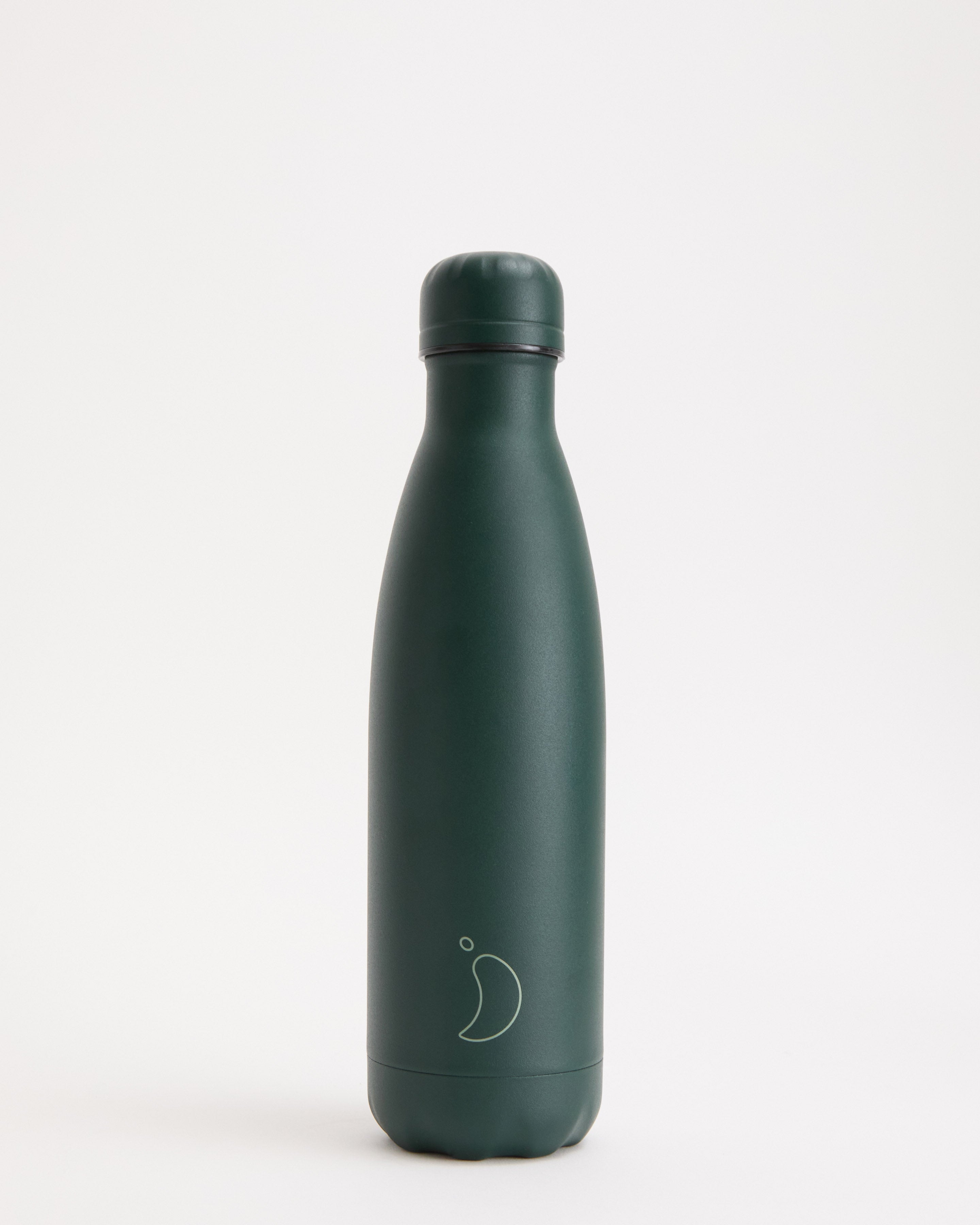 chilly-s-matte-green-water-bottle-gourde-isotherme-acier-inoxydable-fini-mat-fro image 1